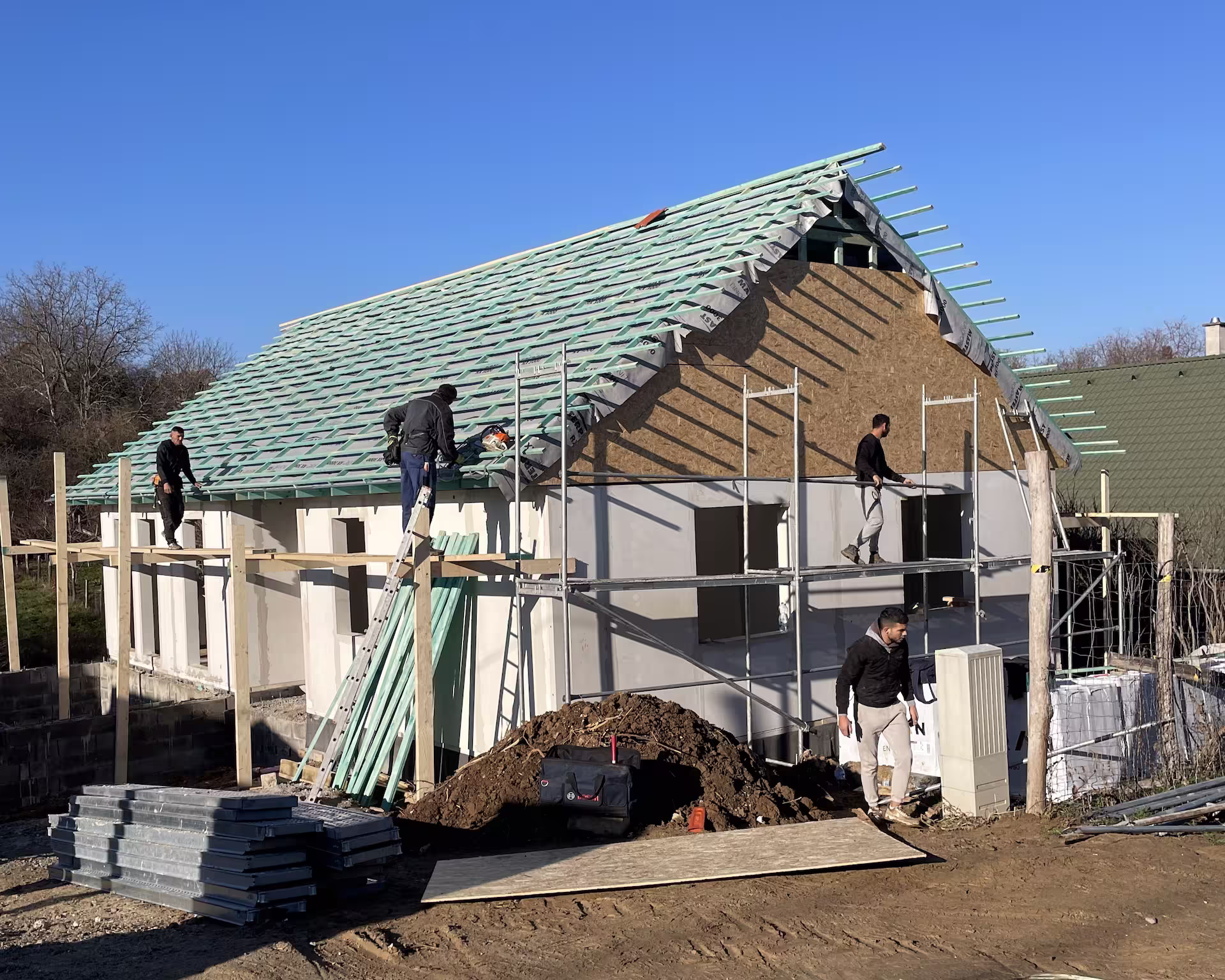 Kg general szalanta csaladi haz epites